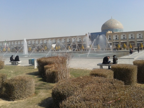 Großer und bekanntester Platz in Isfahan 