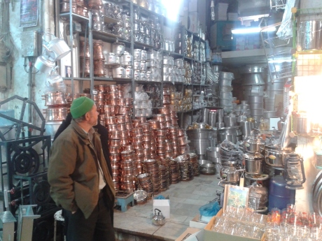 Im Bazar von Kashan 