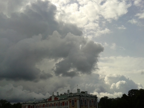 Typisches Wetter Estland wie hier in Tallin 